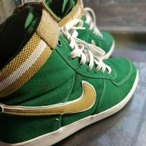 Nike vandal canvas High lucky green with
